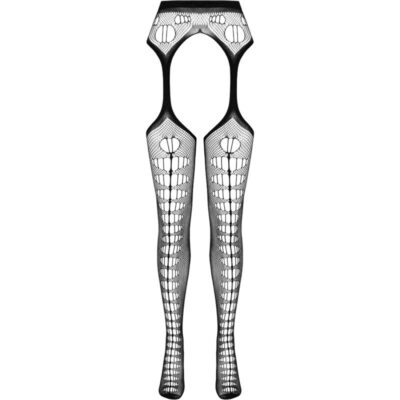 Paixão - coleção eco bodystocking eco s008 branco passion woman garter & stock caliente. Pt