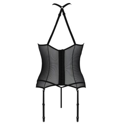 PAIXÃO - SATARA CORSET LINHA ERÓTICA PRETO L/XL PASSION WOMAN CORSETS Caliente.pt
