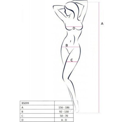 Passion - bs099 bodystocking preto tamanho único passion woman bodystockings caliente. Pt