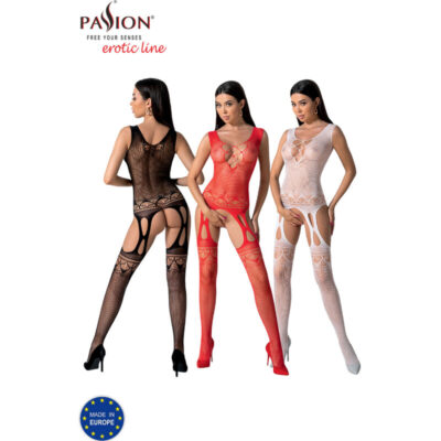 Passion - bs099 bodystocking preto tamanho único passion woman bodystockings caliente. Pt