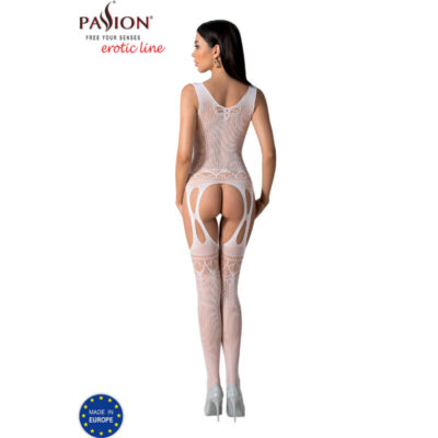 Passion - bs099 bodystocking branco tamanho único passion woman bodystockings caliente. Pt