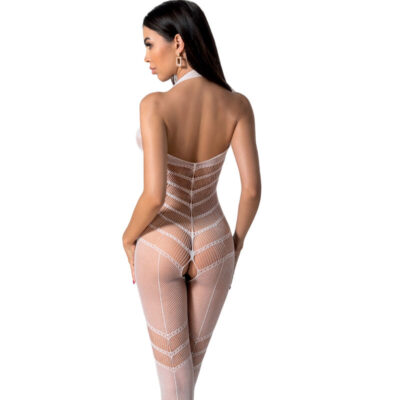 Alternative view of passion - bs100 bodystocking branco tamanho único