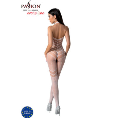 Passion - bs100 bodystocking branco tamanho único passion woman bodystockings caliente. Pt