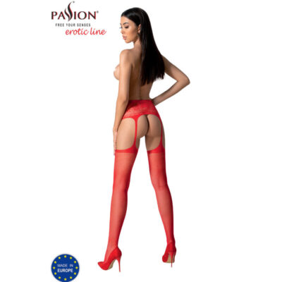 Paixão - s028 tira calça vermelha tamanho único passion woman garter & stock caliente. Pt
