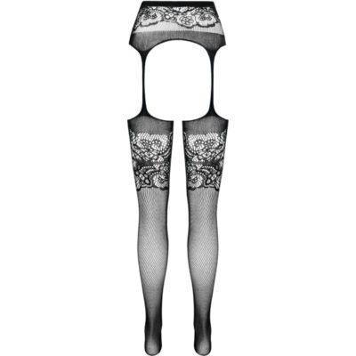 Passion - s029 tira calça preta tamanho único passion woman garter & stock caliente. Pt