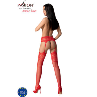Paixão - s029 tira calça vermelha tamanho único passion woman garter & stock caliente. Pt