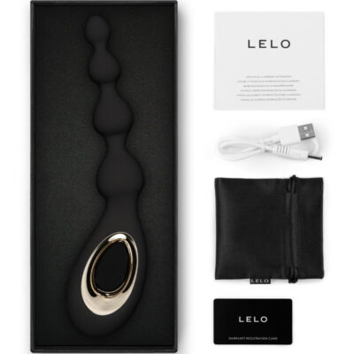 Lelo - soraya beads massagem anal preto lelo caliente. Pt