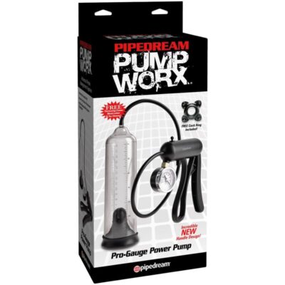 Alternative view of PUMP WORX - BOMBA DE POTÊNCIA PRO-GAUGE TRANSPARENTE