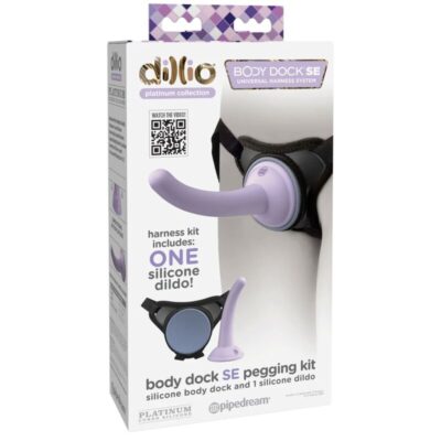 Dillio - arnês body dock violeta dillio caliente. Pt