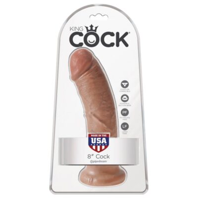 King cock - pênis realístico 19,5 cm caramelo king cock caliente. Pt