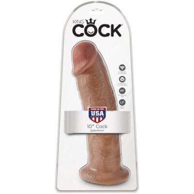 King cock - pênis realístico 24 cm caramelo king cock caliente. Pt
