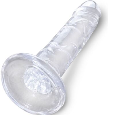 Alternative view of KING COCK CLEAR - PÊNIS REALISTA 15,5 CM TRANSPARENTE