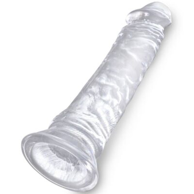 King cock clear - pênis realista 19,7 cm transparente king cock caliente. Pt