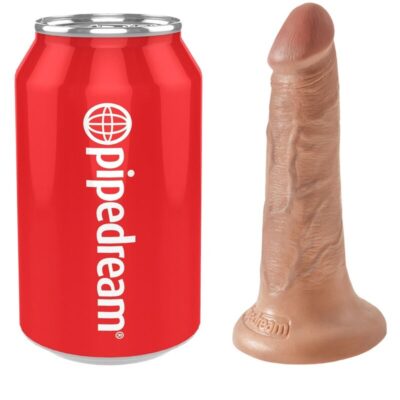 King cock - pênis realístico 12 cm caramelo king cock caliente. Pt