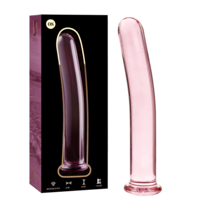Alternative view of NEBULA SERIES BY IBIZA&trade; - MODELO 8 DILDO VIDRO BOROSILICADO 14,5 X 2 CM ROSA
