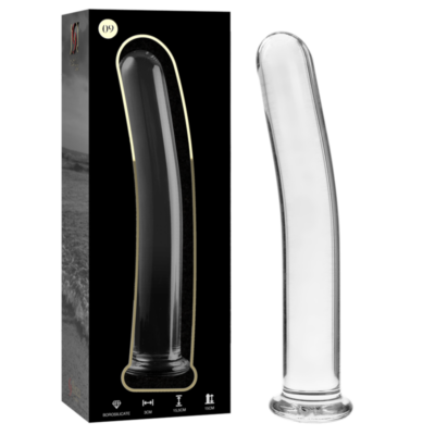 Alternative view of NEBULA SERIES BY IBIZA&trade; - MODELO 9 DILDO VIDRO BOROSILICADO 15,5 X 2,5 CM TRANSPARENTE