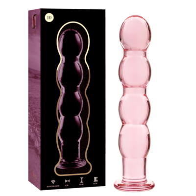 Alternative view of NEBULA SERIES BY IBIZA&trade; - MODELO 10 DILDO VIDRO BOROSILICADO 16,5 X 3,5 CM ROSA