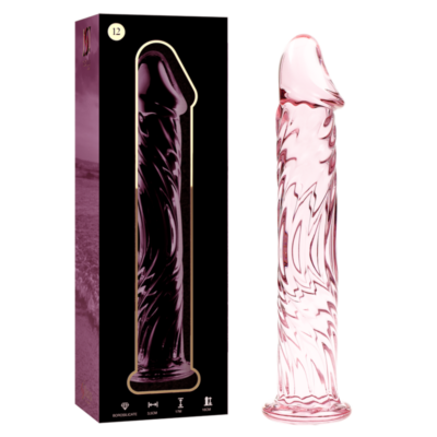 Alternative view of NEBULA SERIES BY IBIZA&trade; - MODELO 12 DILDO VIDRO BOROSILICADO 17 X 3,5 CM ROSA