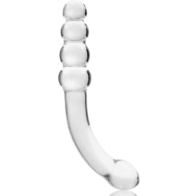 Nebula series by ibiza - modelo 14 dildo vidro borosilicado 18,5 x 3 cm transparente nebula series by ibiza caliente. Pt