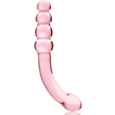 Nebula series by ibiza - modelo 14 dildo vidro borosilicado 18,5 x 3 cm rosa nebula series by ibiza caliente. Pt