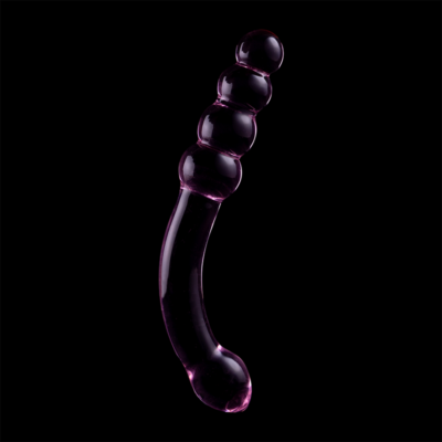 Nebula series by ibiza - modelo 14 dildo vidro borosilicado 18,5 x 3 cm rosa nebula series by ibiza caliente. Pt