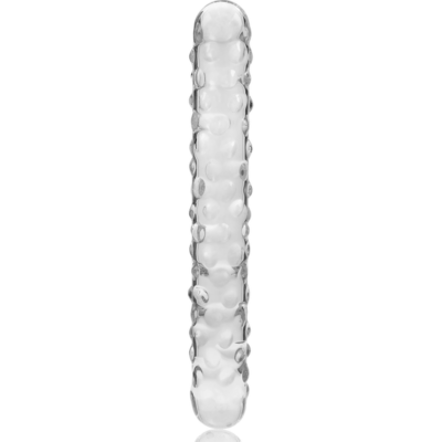 Nebula series by ibiza - modelo 15 dildo vidro borosilicado 18,5 x 3 cm transparente nebula series by ibiza caliente. Pt