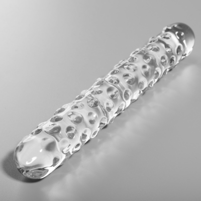 Nebula series by ibiza - modelo 15 dildo vidro borosilicado 18,5 x 3 cm transparente nebula series by ibiza caliente. Pt