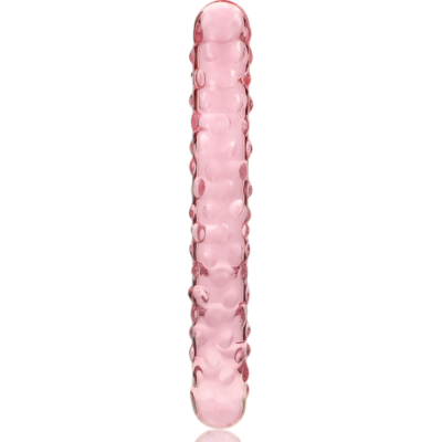 Nebula series by ibiza - modelo 15 dildo vidro borosilicado 18,5 x 3 cm rosa nebula series by ibiza caliente. Pt