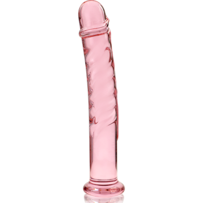 Nebula series by ibiza - modelo 16 dildo vidro borosilicado 18,5 x 3 cm rosa nebula series by ibiza caliente. Pt