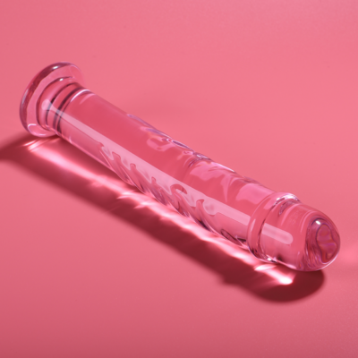 Nebula series by ibiza - modelo 16 dildo vidro borosilicado 18,5 x 3 cm rosa nebula series by ibiza caliente. Pt