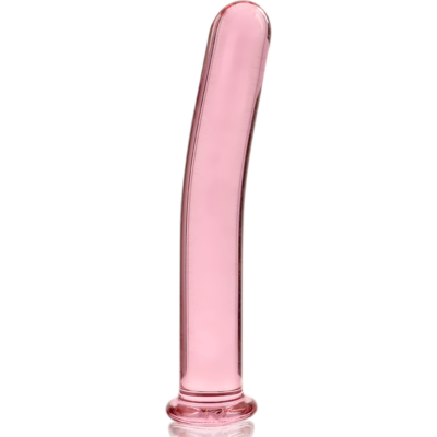 Nebula series by ibiza - modelo 17 dildo vidro borosilicado 18,5 x 3 cm rosa nebula series by ibiza caliente. Pt
