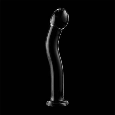 Série nebula by ibiza - modelo 18 dildo vidro borosilicado 18,5 x 3,5 cm transparente nebula series by ibiza caliente. Pt