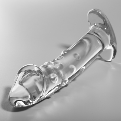 Nebula series by ibiza - modelo 19 dildo vidro borosilicado 18,5 x 4 cm transparente nebula series by ibiza caliente. Pt