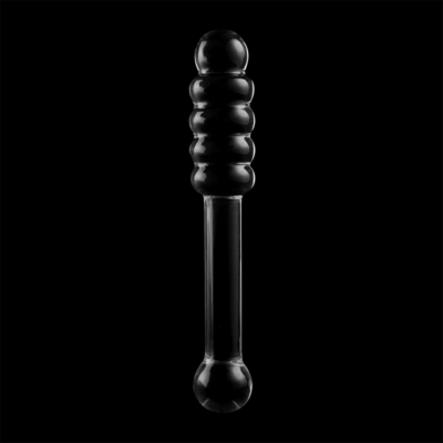 Nebula series by ibiza - modelo 20 dildo vidro borosilicado 20,5 x 3 cm transparente nebula series by ibiza caliente. Pt