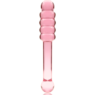 Nebula series by ibiza - modelo 20 dildo vidro borosilicado 20,5 x 3 cm rosa nebula series by ibiza caliente. Pt