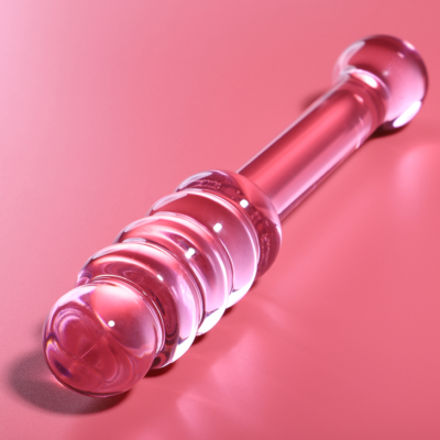 Nebula series by ibiza - modelo 20 dildo vidro borosilicado 20,5 x 3 cm rosa nebula series by ibiza caliente. Pt