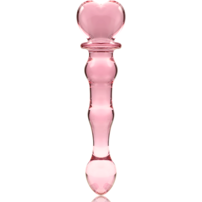 Nebula series by ibiza - modelo 21 dildo vidro borosilicado 20,5 x 3,5 cm rosa nebula series by ibiza caliente. Pt