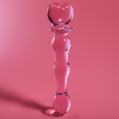 Nebula series by ibiza - modelo 21 dildo vidro borosilicado 20,5 x 3,5 cm rosa nebula series by ibiza caliente. Pt