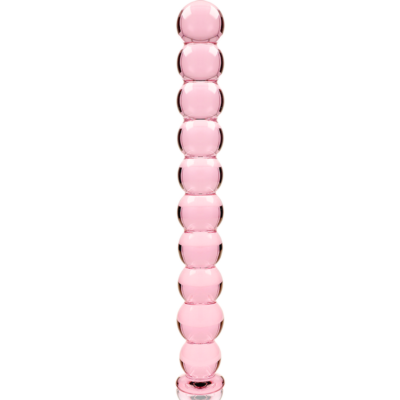 Nebula series by ibiza - modelo 22 dildo vidro borosilicado 21,5 x 2,5 cm rosa nebula series by ibiza caliente. Pt