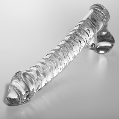 Nebula series by ibiza - modelo 23 dildo vidro borosilicado 21,5 x 4 cm transparente nebula series by ibiza caliente. Pt