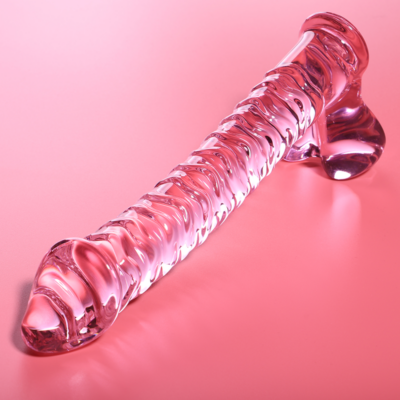 Nebula series by ibiza - modelo 23 dildo vidro borosilicado 21,5 x 4 cm rosa nebula series by ibiza caliente. Pt