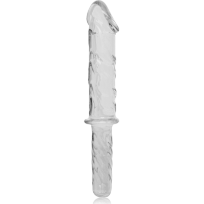 Nebula series by ibiza - modelo 24 dildo vidro borosilicado 28,5 x 5 cm transparente nebula series by ibiza caliente. Pt
