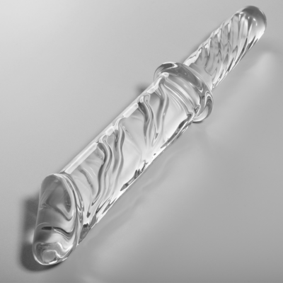 Nebula series by ibiza - modelo 24 dildo vidro borosilicado 28,5 x 5 cm transparente nebula series by ibiza caliente. Pt