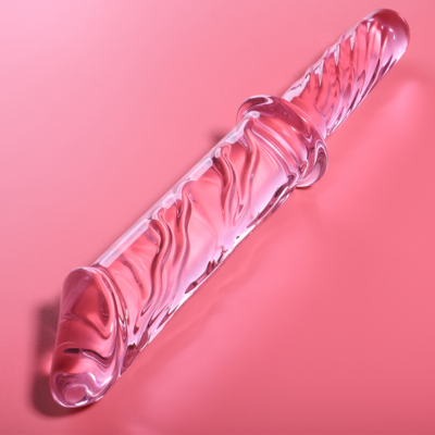 Nebula series by ibiza - modelo 24 dildo vidro borosilicado 28,5 x 5 cm rosa nebula series by ibiza caliente. Pt