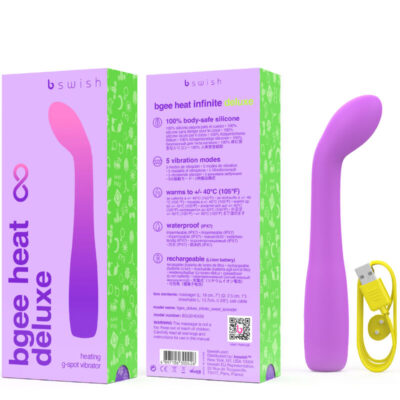 B swish - bgee heat infinite deluxe silicone rechargeable vibrator sweet lavender b swish caliente. Pt