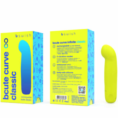 B swish - bcute curve infinite classic silicone rechargeable vibrator citrus yellow b swish caliente. Pt