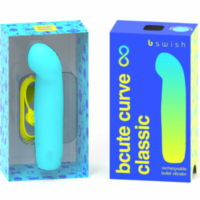 Alternative view of B SWISH - BCUTE CURVE INFINITE CLASSIC VIBRADOR RECARGABLE SILICONA AZUL
