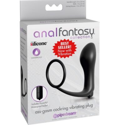 ANAL FANTASY ELITE COLLECTION - PLUG VIBRADOR DE ANAL COCKRING ASS-GASM 5 Anal fantasy elite collection - plug vibrador de anal cockring ass-gasm anal fantasy elite collection caliente. Pt