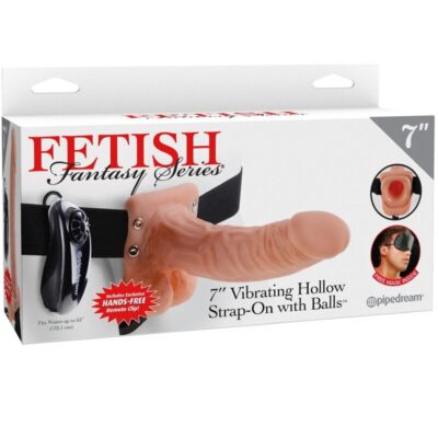 Série fetish fantasy - arnês ajustável com controle remoto pênis realista com testículos 17,8 cm fetish fantasy series caliente. Pt