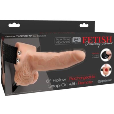 Fetish fantasy series - arnês ajustável com controle remoto pênis realista com testículos recarregáveis e vibrador 15 cm fetish fantasy series caliente. Pt